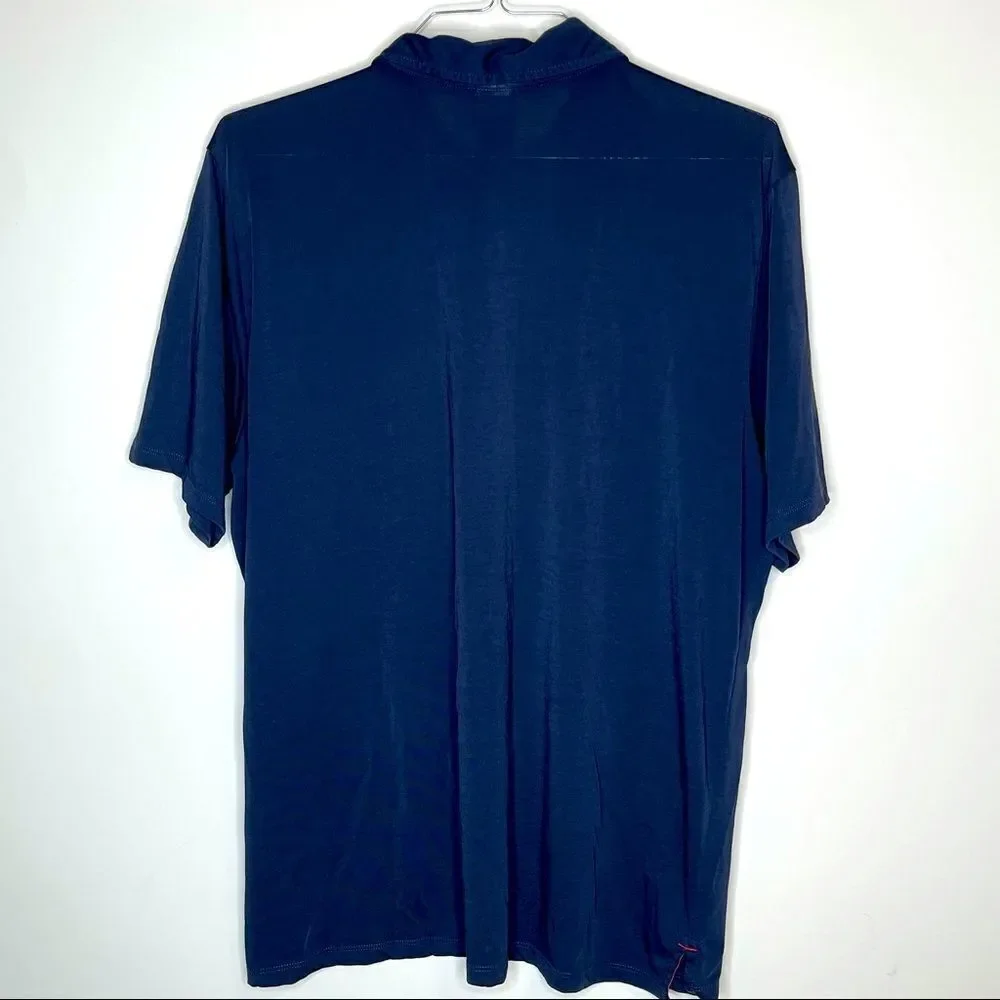 ‎XL North Face Navy SS Polo